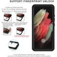 thumbnail image 3 of Samsung S21 Ultra 5G Case, IP68 Waterproof Dustproof Shockproof Case with Built-in Screen Protector, Full Body Sealed Protective Cover for Samsung Galaxy S21 Ultra, 3 of 8