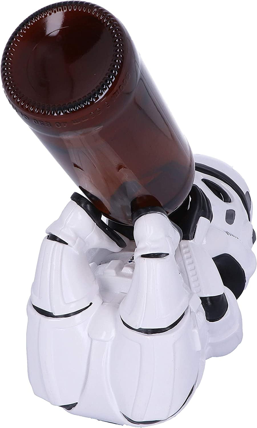 Nemesis Now Original Stormtrooper Sci-Fi Weinflaschenhalter Figur weiß, One Size