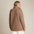 thumbnail image 6 of Lands' End Women's Plus Size Boucle Fleece Coat, 6 of 6