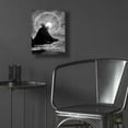 thumbnail image 5 of Epic Art 'Sun Halo 2 Proc B&W' by Thomas Haney, Acrylic Glass Wall Art, 12"x16", 5 of 8