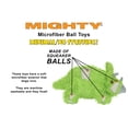 thumbnail image 2 of Mighty Microfiber Ball Gingerbread Man, Christmas Squeaky Dog Toy, 2 of 8