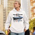 thumbnail image 4 of This Is Mustang Country King of the Road Sweatshirt Legendary Performance Classic American Muscle Licensed Hoodie, 4 of 7