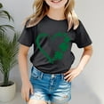 thumbnail image 2 of Godom Short Sleeve Shirt for Girls Casual Daily Shirt for Kids Summer T Shirt, 2 of 5