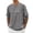 Grey, variant on Mens Work Shirt Short Sleeve Minimalist Letter Print Blend Mens Knit Tops,Grey,2XL