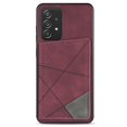 thumbnail image 2 of SaniMore for Samsung Galaxy A53 5G 6.5" PU Leather Case RFID Blocking, Back Magnetic Button Flip Wallet Cover Built-in Card Slot & Multi-Angle Kickstand Ultra-Thin Full Body Protective Shell, Winered, 2 of 7