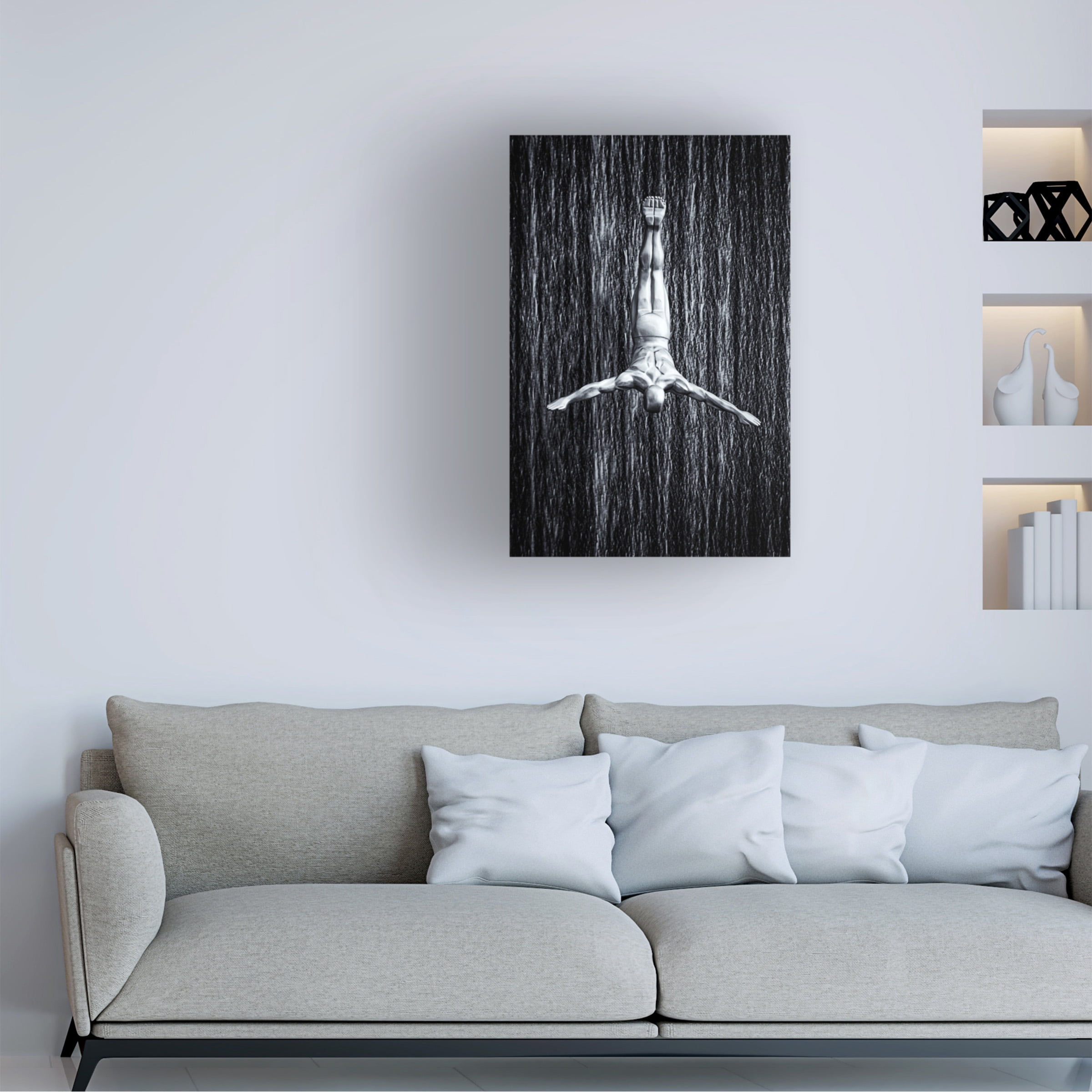 Martin Fleckenstein 'Fine Diving' Canvas Art