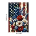 thumbnail image 3 of JoyMoreHome Patriotic Memorial Day Garden Flag,12x18 Inch Double Sided 4th of July USA Independence Day Welcome Yard Flag Summer Holiday Seasonal Farmhouse Outdoor Outside Decoration, 3 of 6