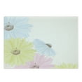 thumbnail image 1 of Pastel Cutting Board, Gerbera Daisies Chamomiles in Different Colors Spring Season Garden, Decorative Tempered Glass Cutting and Serving Board, Large Size, Pale Green Pale Blue, by Ambesonne, 1 of 1