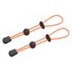 thumbnail image 1 of Soporte para bastón de escalada Uxcell, cuerdas elásticas ajustables de 8 pulgadas y 2 piezas, color naranja - Ideal para (senderismo al aire libre/escalada/trekking/pesca), 1 of 6