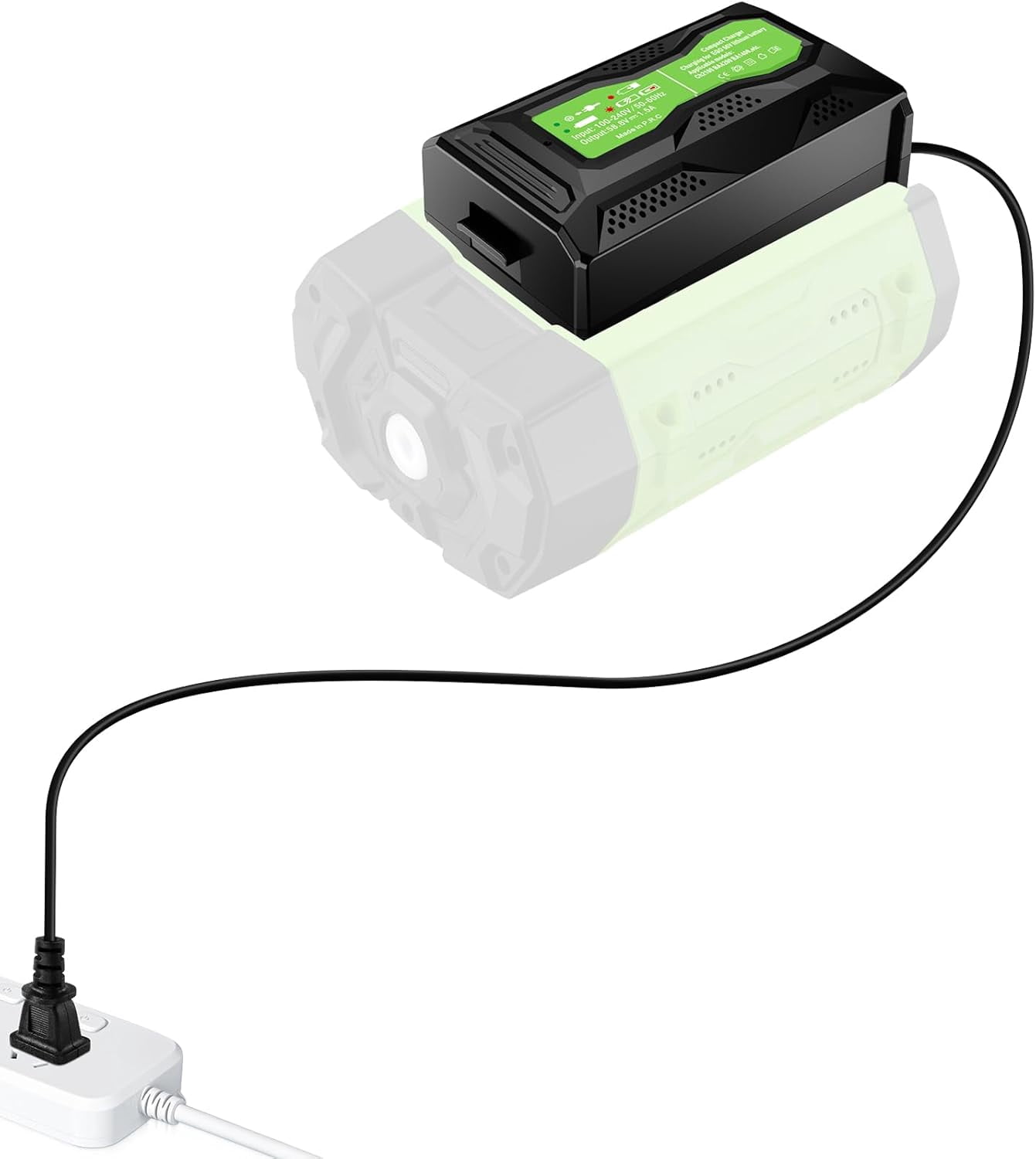 Rapid Charger Replace for EGO 56V Battery Charger CH2100 CH3200 CH5500 CH2800D, Compatible with EGO 56-Volt Lithium-ion Batttery BA2800 BA4200 BA1400