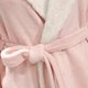 thumbnail image 3 of Moyic larga cálida que mantiene el albornoz de longitud completa Beauty Spa de manga larga Casual cálido camisón ropa de dormir elástica Juegos de accesorios de baño Rosa XL Moyic HA011311-03, 3 of 6