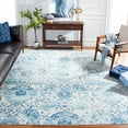 thumbnail image 3 of SAFAVIEH Madison Hope Floral Area Rug, Cream/Turquoise, 12' x 15', 3 of 9