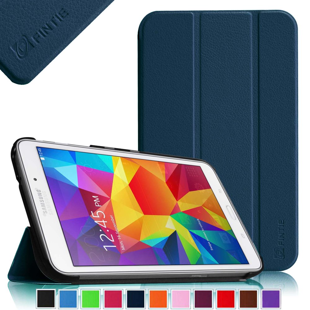 For Samsung Galaxy Tab 4 8.0 Case Fintie Shell Slim Lightweight Stand