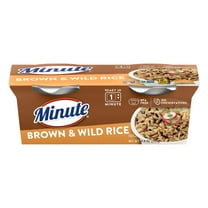 Minute Brown and Wild Rice, Microwaveable Rice Cups, 4.4 oz