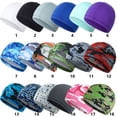 thumbnail image 2 of 26*15.5cm No Discoloration Odorless Sweat-absorbent Outdoor Cooling Cap Breathable Caps Cycling Running Hat Sweat Wicking 17, 2 of 8