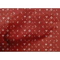 thumbnail image 4 of oneOone Cotton Poplin Red Fabric Geometric Bandhani Sewing Craft Projects Fabric Prints By Yard 42 Inch Wide, 4 of 4