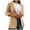 Khaki, variant on Lovskoo 2024 Blazers for Women Business Casual Turn Down Collar Long Sleeve Coat Cardigan Blouse Khaki