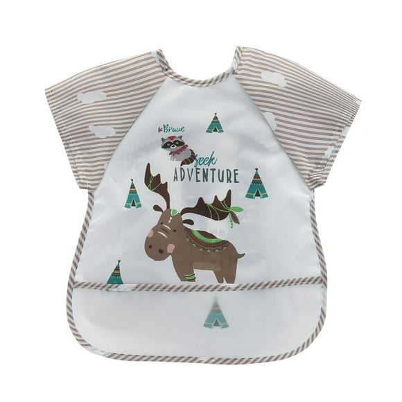 Birdeem Sleeveless Summer Watertightness Kid Summer Dining Bib Protective Clothing Childrens Apron