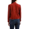 thumbnail image 2 of Lucky Brand | Suede Puff Sleeve Jacket | Red | Size S, 2 of 2