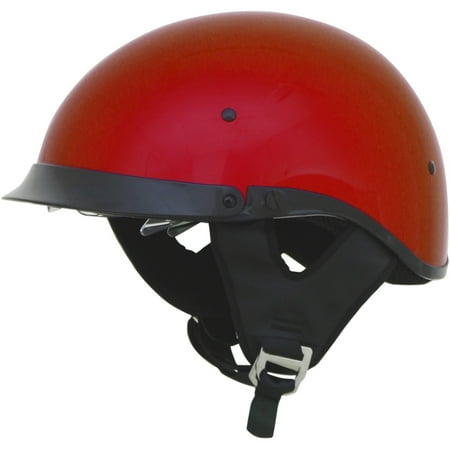 AFX FX-200 Solid Half Helmet Candy Apple Red
