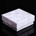 thumbnail image 2 of Miangastore 12Pcs Marble Pattern Cardboard Box Jewelry Box for Necklaces Bracelets Earrings, 2 of 8