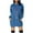 Blue, variant on TJAZFJPA Tube Top Dress Ladies Glass Print Pullover Hoodie Dress 50S Dresses for Women Navy Blue Dress