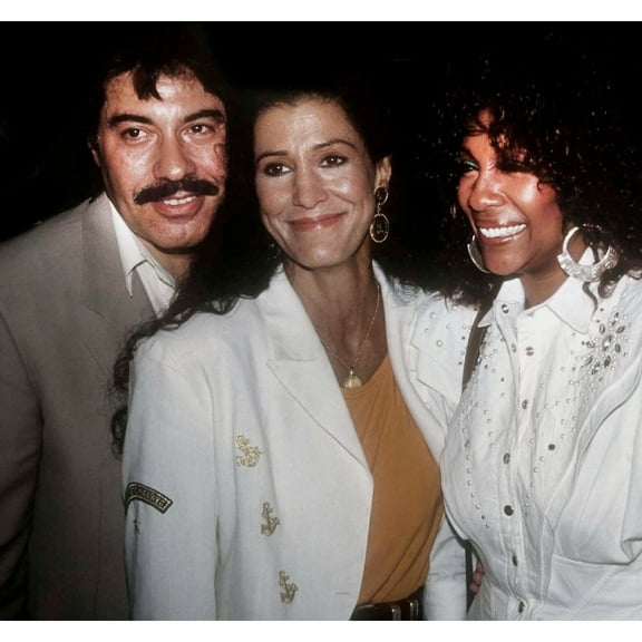 New York NY - Tony Orlando Rita Coolidge Mary Wilson 1983. Photo by Adam Scull Poster Print