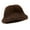 Coffee color, variant on Warm Ushanka Bear Hat Caps Bucket Hat Thicken Winter Plush Hat for Casual Wear