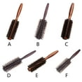 thumbnail image 2 of Round Hair Comb Bristle Styling Roll Hairbrush for Women Men Wet or Dry Hair, 2 of 20