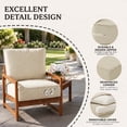 thumbnail image 6 of NeoNubo Outdoor Deep Seat Cushion, 22 x 24 x 6 inch for Patio Furniture, Waterproof Fade & Weather Resistant for Wicker Chair, Sofa, Couch, 6 of 10