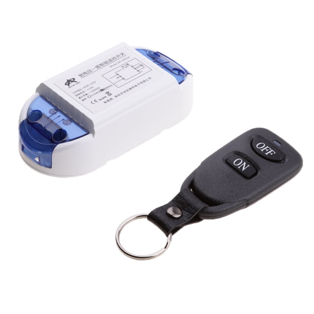 Sistema de control Remoto inalámbrico Cola 433mhz 85-250v 1ch Interruptor de relé