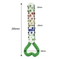 thumbnail image 5 of Green Heart Colorful Crystal Glass Body Massager Personal Massage Wand, 5 of 5