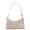 White, variant on Jierger Fashion Solid Color PU Underarm Bag Compact Zipper Handbag Ladies Shoulder Bag for Women Shoulder Purses and Handbags for Men Women Outdoor Travel Work