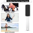 thumbnail image 4 of 2 Pieces Double-Sided Foot File Foot Rasp File Dead Skin Remover Foot Scrubber Hard Skin Remover Foot Care for Wet and Dry Cracked Feet, Make Foot Beauty and Extra Smooth, 4 of 7