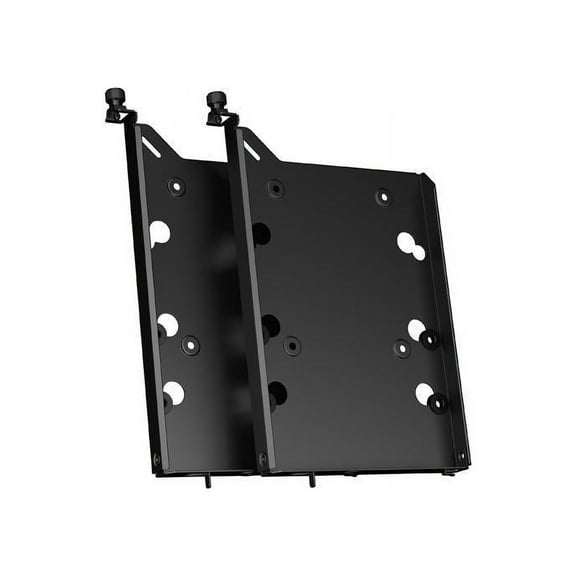 Fractal Design Hard Drive Tray Kit – Type B for Define 7 and Meshify 2 Series - Black (2-Pack)