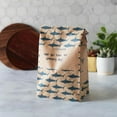 thumbnail image 6 of Lunchskins Recyclable Large Lunch Sacs with Note Area, Kraft Bags, Shark Print, 50 Count, 6 of 6