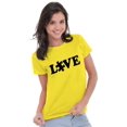 thumbnail image 3 of Love Autism Awareness Puzzle Piece Women's T Shirt Ladies Tee Brisco Brands S, 3 of 6