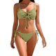 thumbnail image 2 of Trajes de baño para mujer, casuales y de moda, de color sólido, sin mangas, con abertura, para mujer, trajes de baño para mujer, trajes de baño para mujer, trajes de baño de moda playera para mujer, 2 of 8