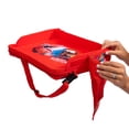 thumbnail image 6 of Disney Baby by J.L. Childress 3-IN-1 Kids Travel Tray & Tablet Holder - Car Seat Lap Tray Desk for Toddlers, Road Trip Essentials - Cars, 6 of 9