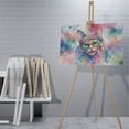 thumbnail image 4 of Hippie Devon Rex Portrait Watercolor Tie-Dye Vintage Styles Horizontal Matte Canvas Poster Cat Lover Kitten Owner Gifts Wall Art Home Decor - 00014, 4 of 5