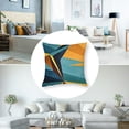 thumbnail image 5 of BANET  Decorative Throw Pillow Cover, Printed Square Cushion Cover, Double-Sided Zipper Closure Patterned Square Pillowcase  18x18in, 5 of 7