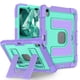 thumbnail image 2 of Funda para iPad Air 11 2025 / 2024, Silicona Anti-caída + Capa Protectora de PC con Soporte Grande Oculto, Correa para el Hombro, Funda Protectora Resistente a Golpes y Tres Pruebas para Tablet, 2 of 7
