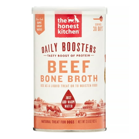 UPC: 0855089008245 | The Honest Kitchen Daily Boosts: Instant Beef Bone Broth with Turmeric  3.6 oz