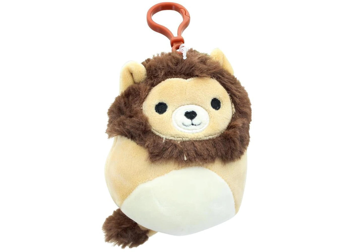 Kellytoy Squishmallow 3.5 Clip-on Soft Stuffed Plush Toy for Backpack or Purse Prince Dog 