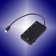 thumbnail image 3 of Adaptador OTG Tangxi Negro 4 Puertos USB 2.0 HUB con Lector de Tarjetas, 3 of 9