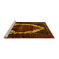 thumbnail image 2 of Ahgly Company Machine Washable Indoor Rectangle Persian Yellow Traditional Area Rugs, 8' x 12', 2 of 4