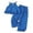 Blue, variant on REDARER Toddler Girls Summer Outfit Set - Ruffle Sleeveless Top & Wide Leg Pants, Cute Playwear (2025 Summer),Size for 4-5 Years