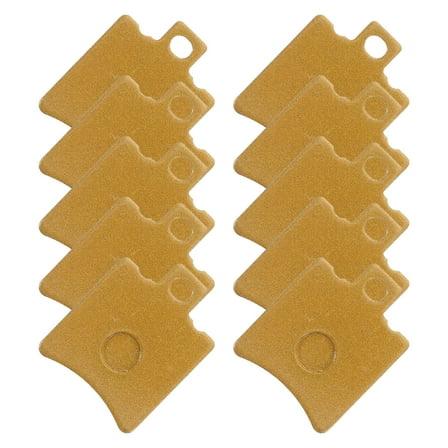 10pcs Motorcycle Metal Front and Rear Brake Pads Replacement for Electric Mountain Bike Disc Brakes