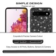 thumbnail image 6 of Compatible with Google Pixel 6A Case Glitter Bling Google Pixel 6A Phone Case for Girls Cute Bumper Shockproof Protective Cases (Black), 6 of 14