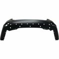 thumbnail image 2 of For Mitsubishi Outlander 2016 2017 2018 Bumper Cover | Rear | Primed | With Wheel Opening Moldings | Textured Lower | MI1100301 | 6410D243, 2 of 5